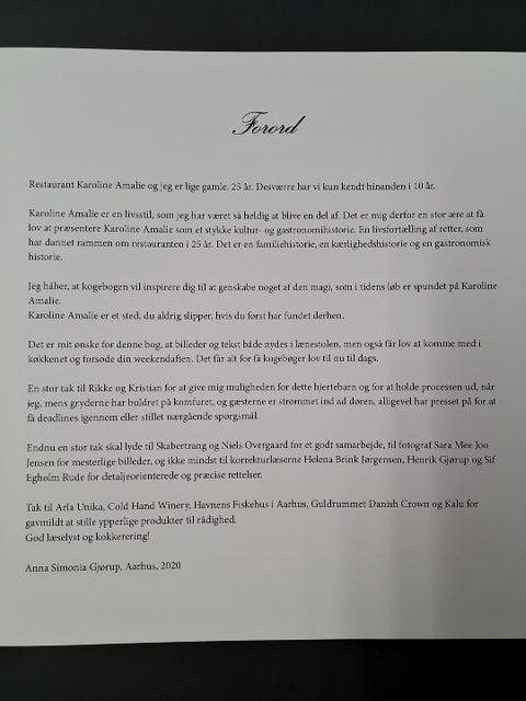 Restaurant Karoline Amalie